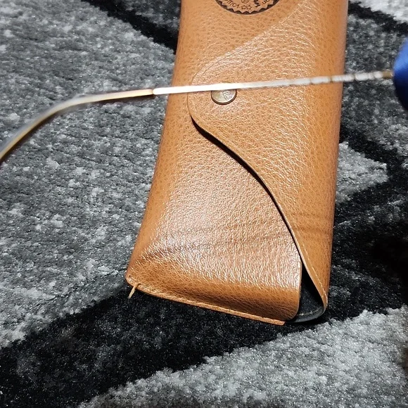 UNISEX RAY BAN AVIATOR GRADIENT METAL MATTE GOLD BROWN LENSES & CASE PRI… - Picture 10 of 12